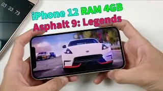 iPhone 12 Gaming Test Asphalt 9: Legends | Apple A14 Bionic