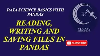 6.  Reading, writing and saving excel and csv files in python pandas