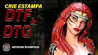 DTF and DTG {How to make prints easily in Photoshop} #dtfprinter #dtgprinter