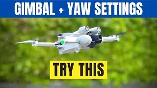 BEST Gimbal Settings DJI Mini 3 Pro