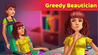 Greedy Beautician - Learn English | English Moral & Fairytale Stories @Animated_Stories