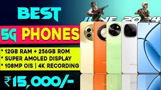 June 2024| Top 5 Best 5G Smartphone Under 15000 | 12GB+256GB| OIS Camera| Best 5g mobile under 15000