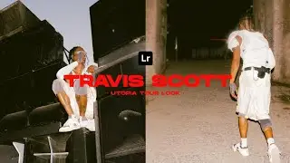 Edit Like TRAVIS SCOTT Utopia Look - Lightroom Mobile Tutorials + Free Presets