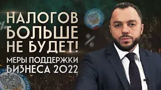 Больше не придётся платить налоги! / Налоговая поддержка бизнеса в 2022 году