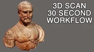 Man in Armor 3D Scan #SHORTS