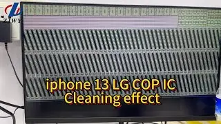 ZJWY iPhone 13 LG COP IC cleaning effect ,Replace the IC machine EN-801