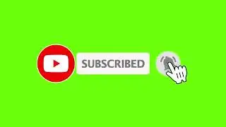 GREEN SCREEN l SUBSCRIBE BUTTON l NOTIFICATION BELL