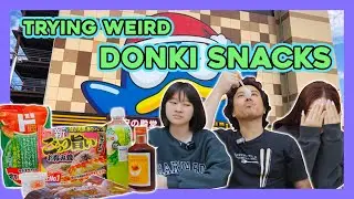 Trying the WEIRDEST snacks from Don Don Donki | Today Eat What? S1E2