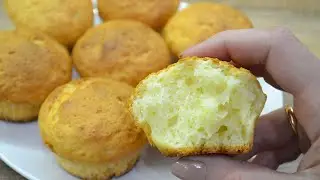 Творожные кексы на скорую руку / Быстро и вкусно