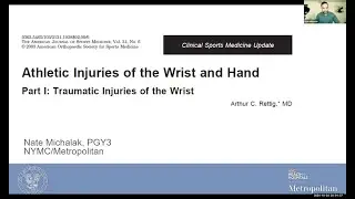 Hand & Wrist Injuries and the Male Athlete Triad | AMSSM Journal Club