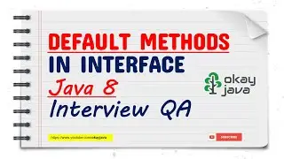 Default methods in interface | java 8 features | java 8 interview |Interface default methods in java