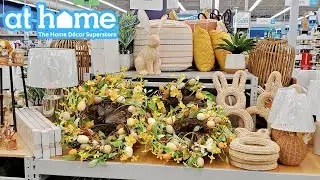 AT HOME STORE SPRING DECOR  SHOPPING BROWSE WITH ME