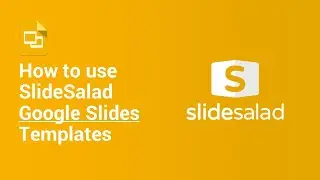 How to use SlideSalad Google Slides Templates - Google Slides Templates Tutorials