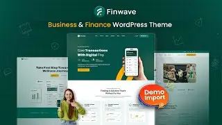 Finwave - Business and Finance WordPress Theme [Demo Import]