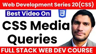 Mastering CSS Media Queries | Build Responsive & Dynamic Web Designs | Web Dev Course Mbs Coding #20