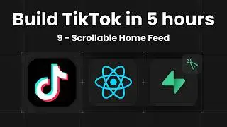 9 - Building a Home Feed with Video Playback in a TikTok Clone | React Native & Supabase