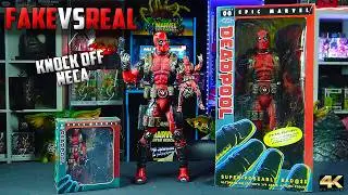 Neca Deadpool 1/4 Scale Knock Off? Fake Vs Real Part 1 in 4K