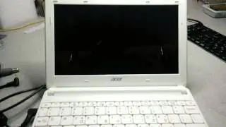 Acer aspire one Factory default restore format