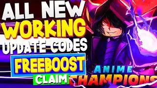 ANIME CHAMPIONS SIMULATOR CODES! ROBLOX ANIME CHAMPIONS SIMULATOR UPDATE CODES!