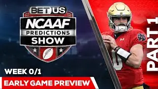 College Football Early Games Preview Part 1 | NCAA Football Odds & Analysis