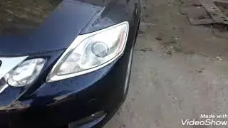 Lexus gs350 покраска тормозных дисков .