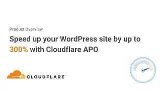 How to speed up your Wordpress site with Cloudflare's Automatic Platform Optimization (APO) plugin