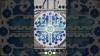 #shorts Minecraft Stained Glass Window Idea