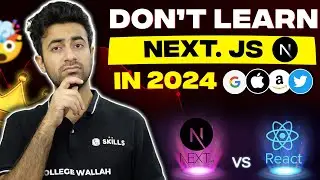 React vs Next.js: Which Should You Learn in 2024? | Difference Between React and Next js ?