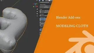 Blender Add-ons: Modeling Cloth Review