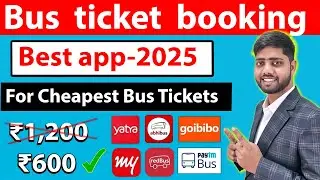 Best App for bus ticket booking | Bus ticket booking online | online bus booking cheap and best app