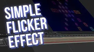 Simple Flicker Effect - After Effects Transition Tutorial