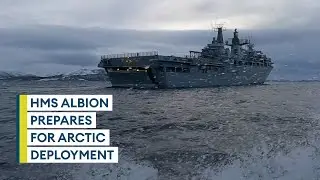 HMS Albion looks ahead to training with Nato allies