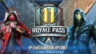 PUBG Mobile SEASON 11 ROYAL PASS LEAKS, 100 RP SET, M416 SKIN, MINI14 SKIN, M762 SKIN