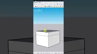 How to Use Pull/Push Tool in SketchUp  #sketchup