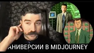 Аниме версии чего угодно с помощью Midjourney