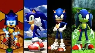 Evolution of Sonic in 3D Sonic Games (1996-2022)