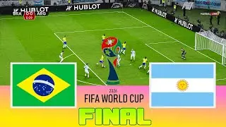 BRAZIL vs ARGENTINA - Final FIFA World Cup 2026 | Full Match All Goals | Football Match