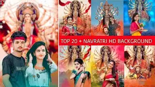 Navaratri Photo Editing PicsArt | Durga Puja Photo Editing | Navaratri hd Background download kaise