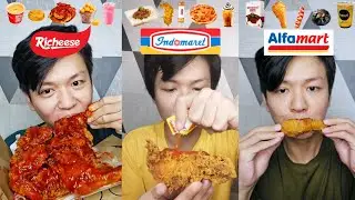GOKIL!! MAKAN SEMUA VARIAN RICHEESE, INDOMARET, ALFAMART!!