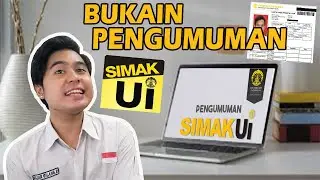 BUKAIN PENGUMUMAN SIMAK UI 2020, UJIANNYA ONLINE!!