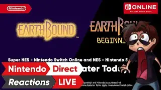 Earthbound on Switch Online || NINTENDO DIRECT REACTIONS