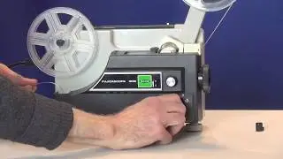 How to load a Fujicascope 8mm / Super 8  film projector, M36