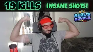 19 Insane Kills With Axe Warrior, Whilst Wearing LED Glasses!!