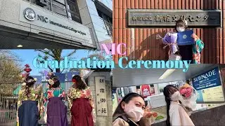 vlog | 1年間のNIC終了〜！！Graduation ceremony