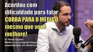 O comprometimento súbito da linguagem pode ser EMERGÊNCIA MÉDICA!