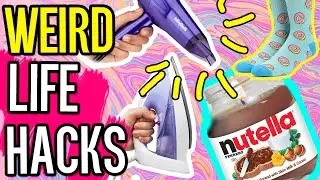 WEIRD LIFE HACKS You NEED To Know! ROOM DECOR Edition!!!