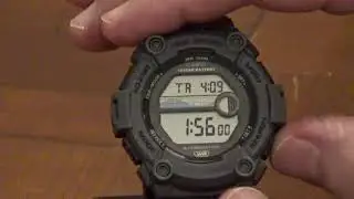 How to Use the Countdown Timer on a Casio WS 1300H