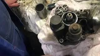 Устранение шума в заднем редукторе Вольво хс70.