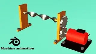 Blender 2.93 - Simple machine animation breakdown tutorial