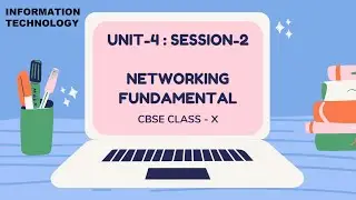 SESSION-2: NETWORKING FUNDAMENTAL_CBSE CLASS X (IT-402) UNIT 4